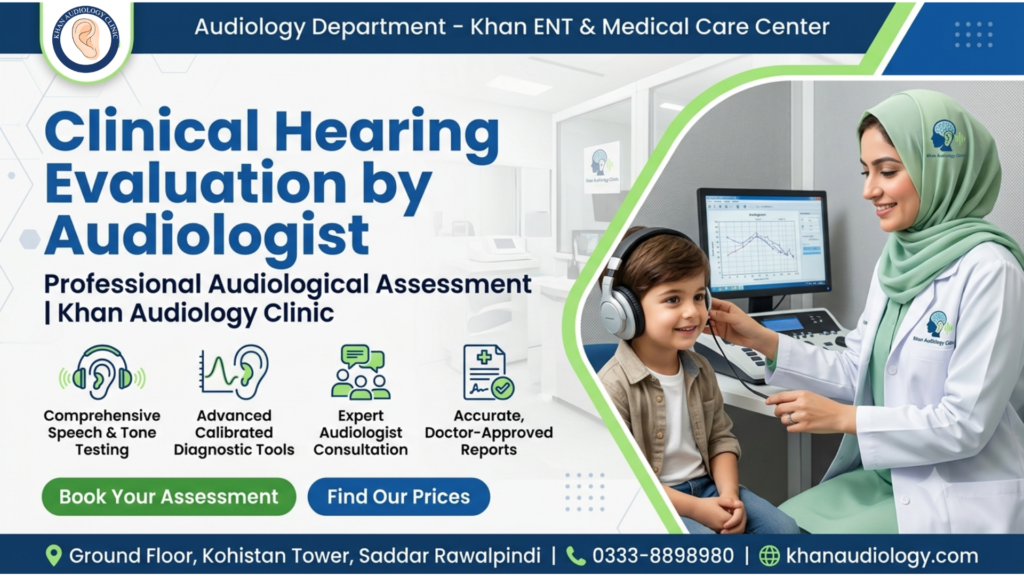 Clinical Hearing Evaluation by Audiologist