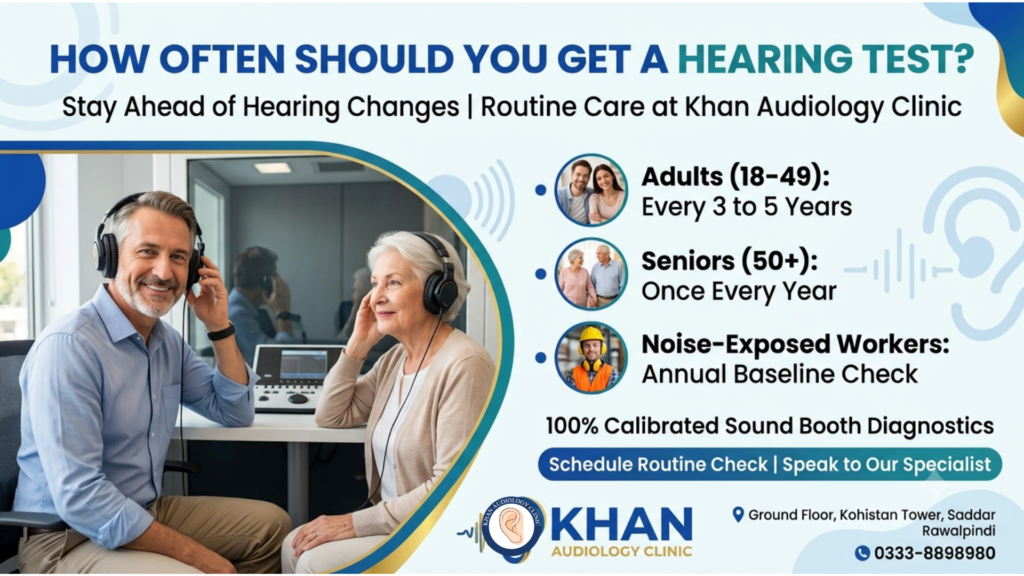 How Often Should You Get a Hearing Test?