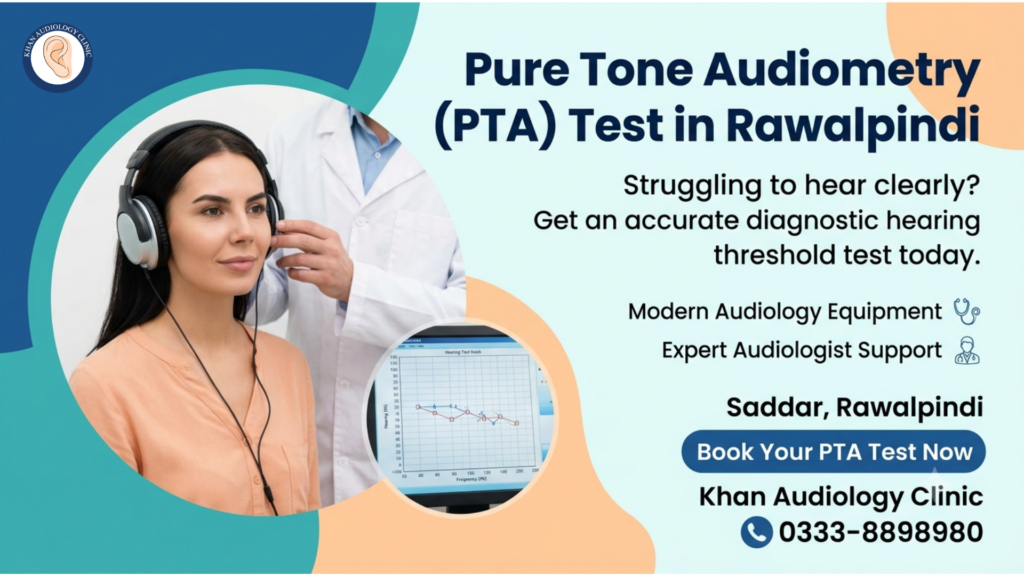 Pure Tone Audiometry Test in Rawalpindi