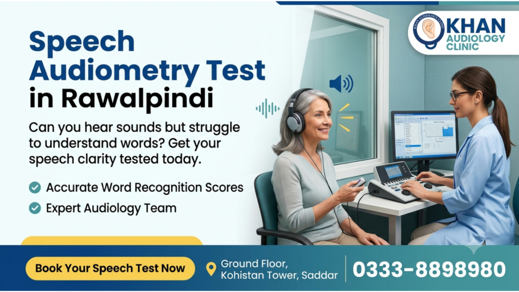 Speech Audiometry Test in Rawalpindi